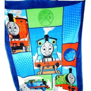 Thomas The Tank Train Engine Blanket Throw Plush Soft 48x60 Percy James 2011
